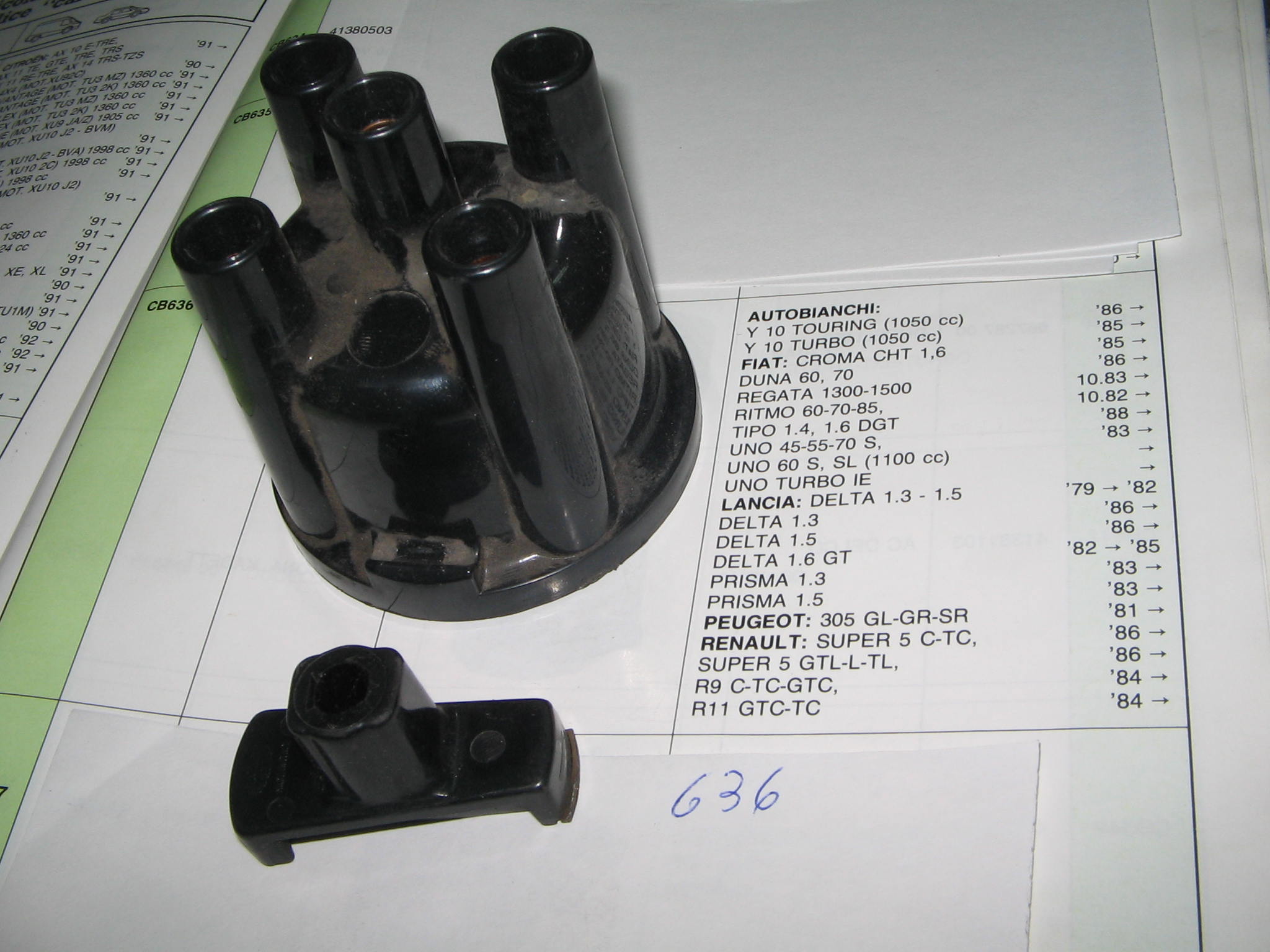 CALOTTA AUTOBIANCHI / FIAT / LANCIA/PEUGEOT/RENAULT-N.20572